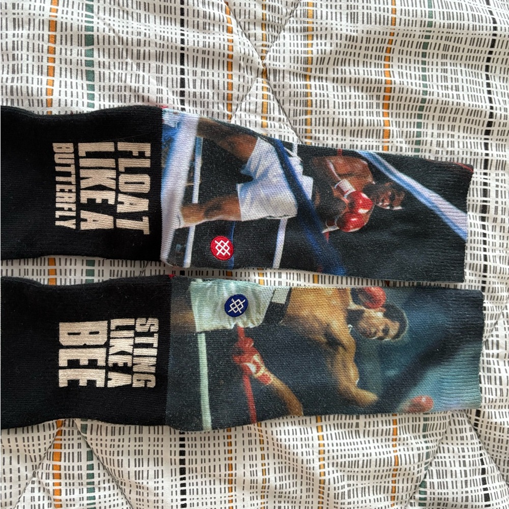 Stance Muhammad Ali and Chicago Bulls socks - Picture 2 of 3